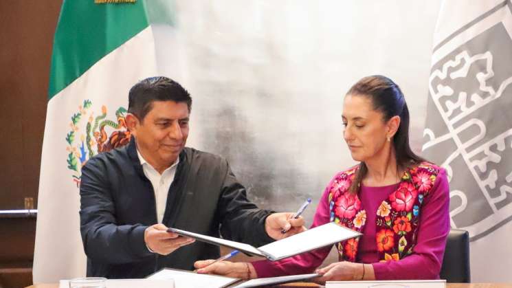 Claudia Sheinbaum privilegia desarrollo de Oaxaca:SJC