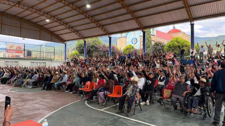 Celebra IEEPCO  elección pacífíca en Guelache