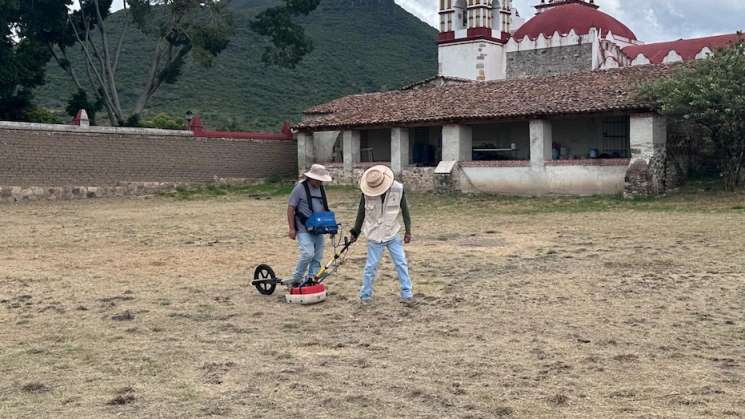 INAH realiza estudios geofísicos en Teotitlán del Valle y Mitla