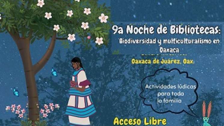 La RIU invita a la 9a. Noche de Bibliotecas 