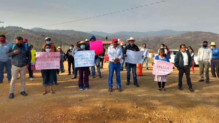 TEEO ordena instalar mesa receptora de votos en San Juan Sosola