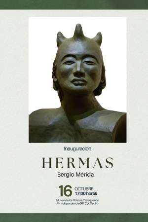 Sergio Mérida  presenta su reciente obra Hermas en el MUPO