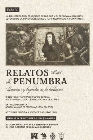 Prepárate para disfrutar de los  Relatos en penúmbras