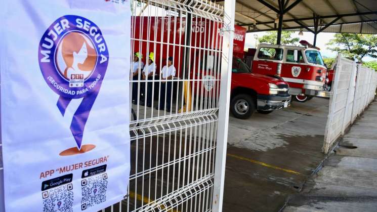 Nuevo punto de Mujer Segura en Estación de Bomberos