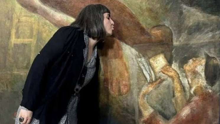 Siegrid Wiese en Coloquio con el arte de Vlady en Oaxaca