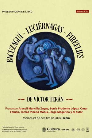 IAGO invita a la presentacion del libro del poeta Víctor Terán 