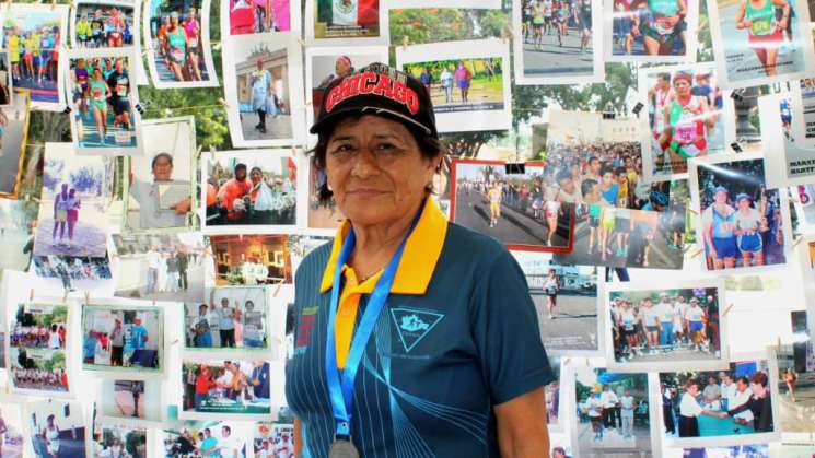 Reconocen trayectoria de la maratonsta Amelia García