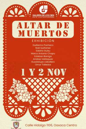 Galería De Los Cien invita a  conocer su Altar de Muertos