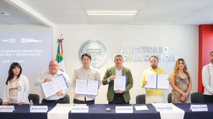 SSO y FGEO acuerdan agilizar trámites de donación de órganos