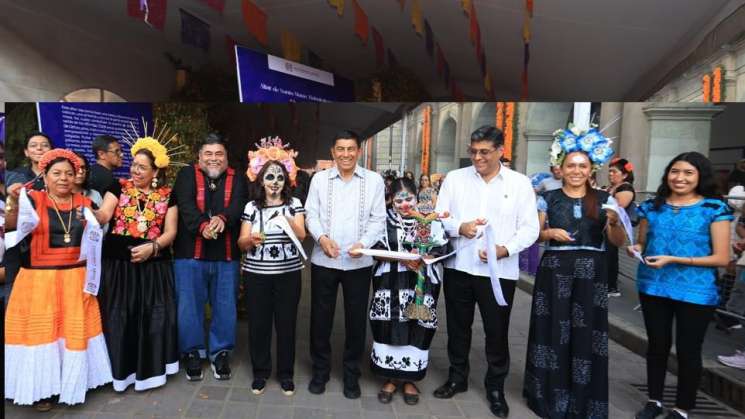 Pueblos indígenas, muestran altares a sus Fieles Difuntos