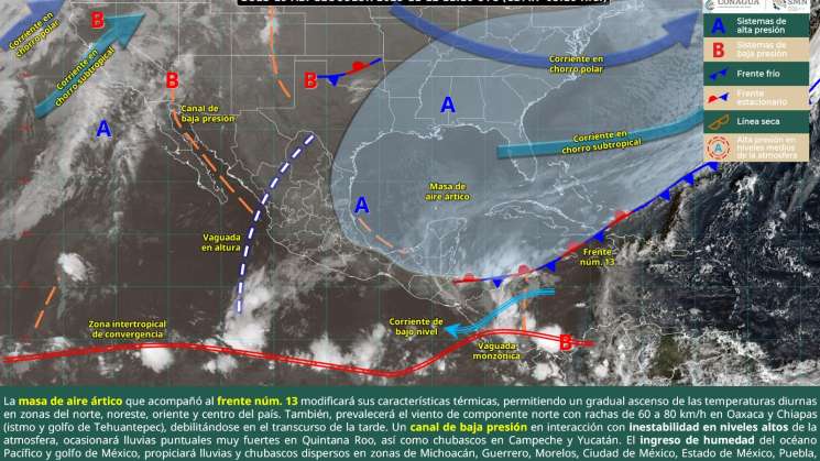 Aumento de tempratura y disminución de lluvias en Oaxaca