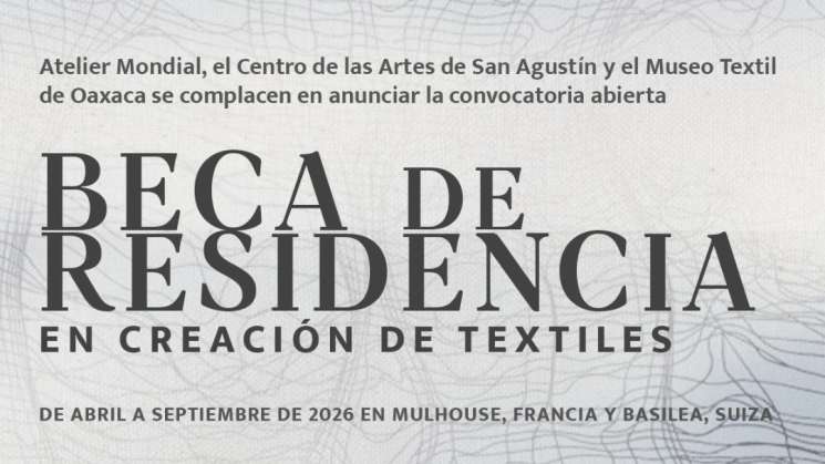 Convocan a creadores textiles a residencia en Francia