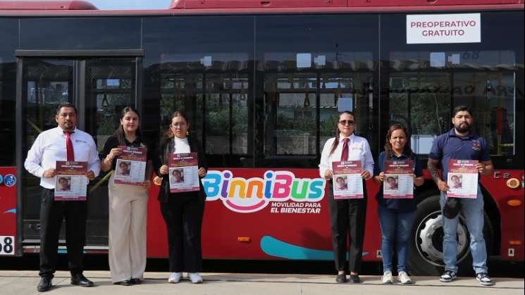 BinniBus, en búsqueda de persona desaparecida en Oaxaca