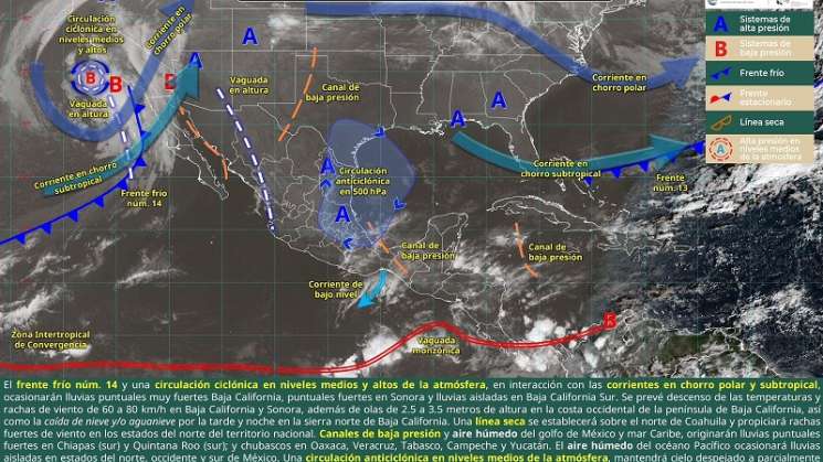 Continúa frio en zonas serranas de en regiones de Oaxaca