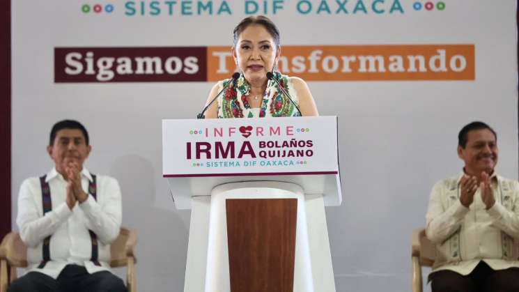 DIF Oaxaca acerca desarrollo social con dignidad: Irma Bolaños