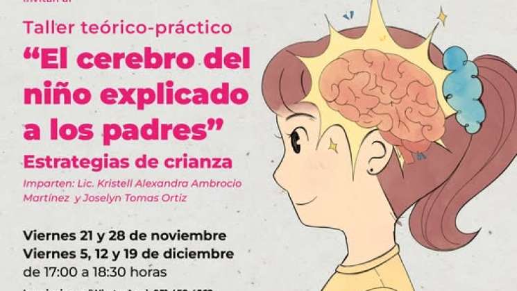 Invitan al Taller El cerebro del niño y niña 