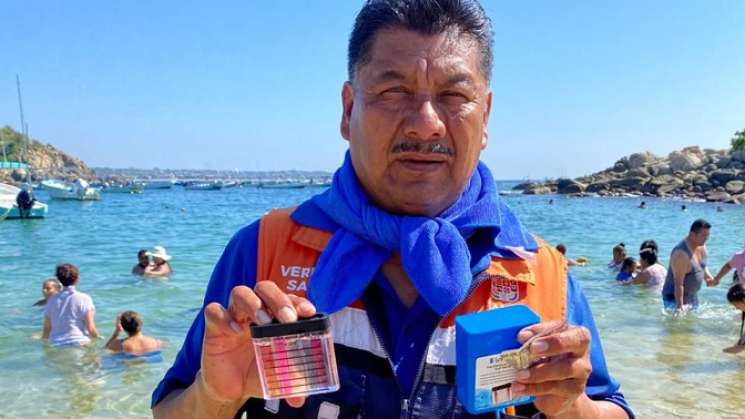 Monitorean calidad  del agua en 17 playas de Oaxaca