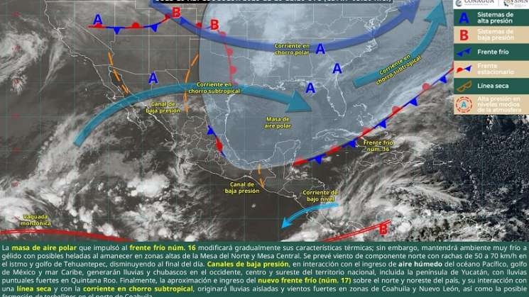 Se mantiene clima inestable en  tres regiones de Oaxaca