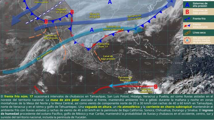 Lunes de frío y lluvias aisladas en Oaxaca