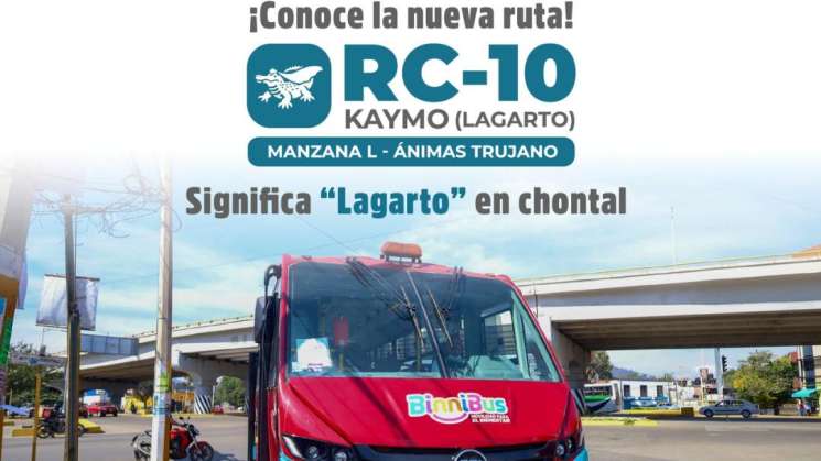 Col. Del Maestro y Ánimas Trujano, conectados por el BinniBús