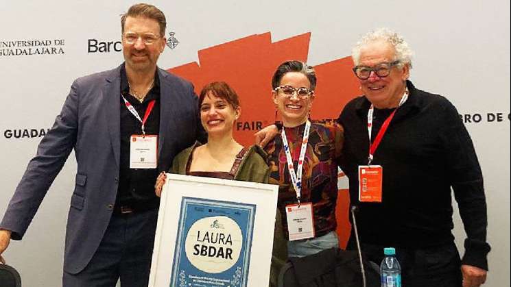A la argentina Laura Sbdar, el Premio Aura Estrada 2025