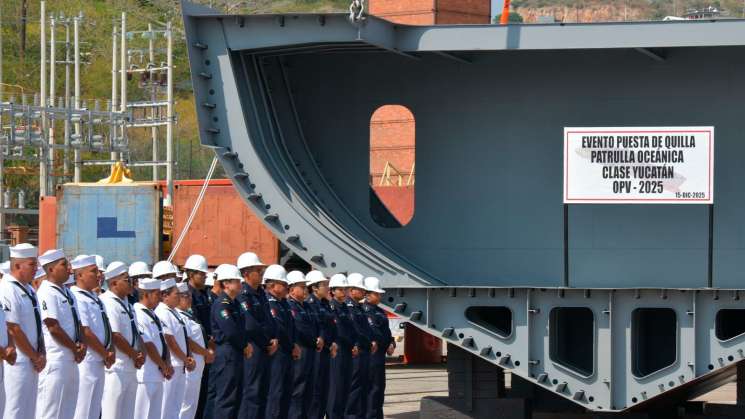 Marina construye moderna flota de 7 buques en Salina Cruz