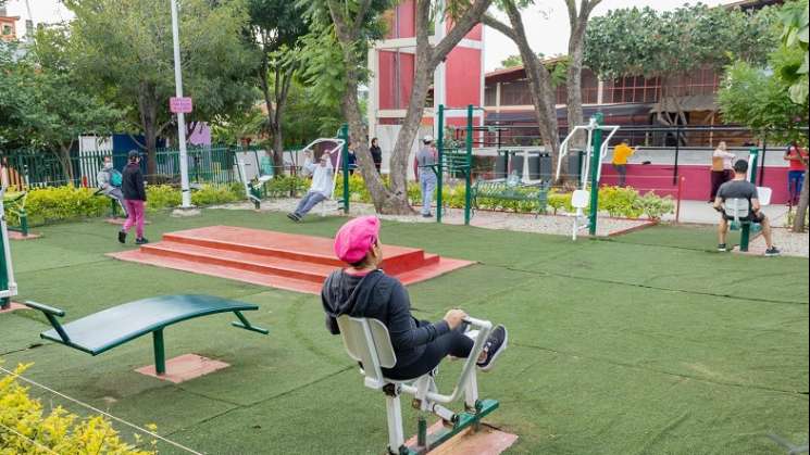 SA invita a disfrutar con ejercicio, los parques públicos