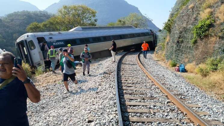 Gobierno de Oaxaca envía apoyo por accidente de tren