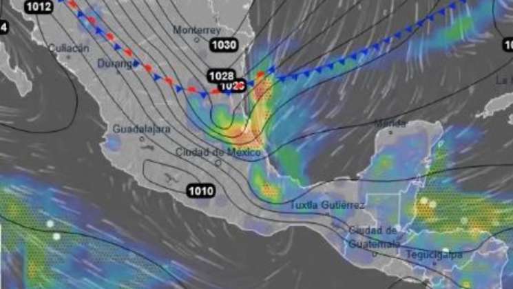Comienza hoy el Frente Frío 25 con frío y lluvias en Oaxaca