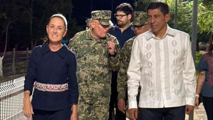 Salomón Jara y Sheinbaun evalúa apoyo total a víctimas