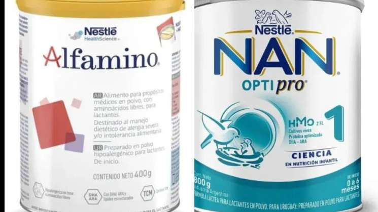 Alerta sanitaria por contaminación en leche para bebés