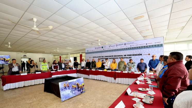 Instala Salomón Jara, Subcomité de Prevencion de Incendios 