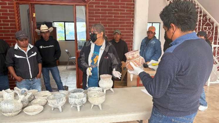 INAH confirma que tumba hallada, pertenece a la cultura Mixteca