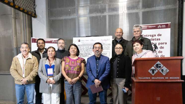 IEEPCO distribuye papeletas de Revocación de Mandato