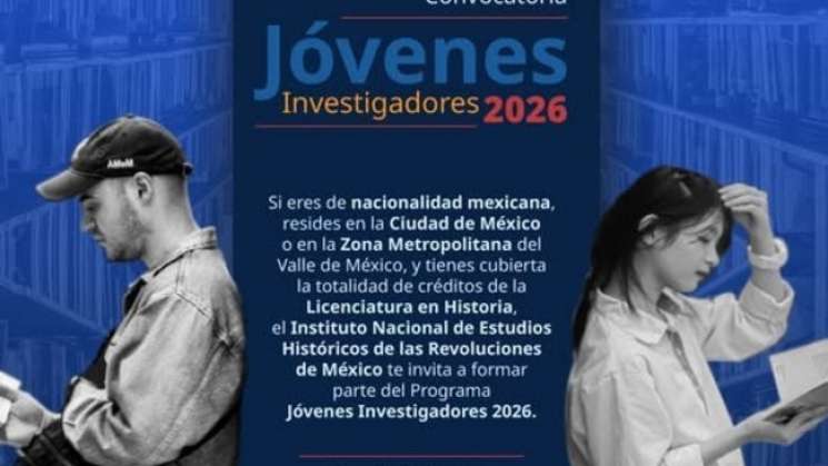 INEHRM lanza becas para Tésis y Jóvenes Investigadores 2026