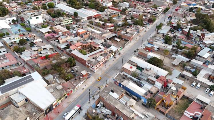 Av. Valerio Trujano, obra de beneficio para Oaxaca de Juárez: SJC