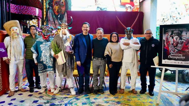 Oaxaca de Juárez lista para la Muestra de Carnavales 2026