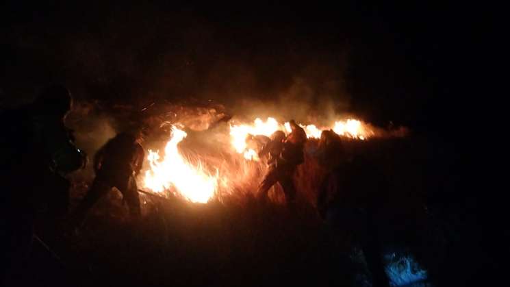 COESFO controla incendio en la colonia Santa Anita