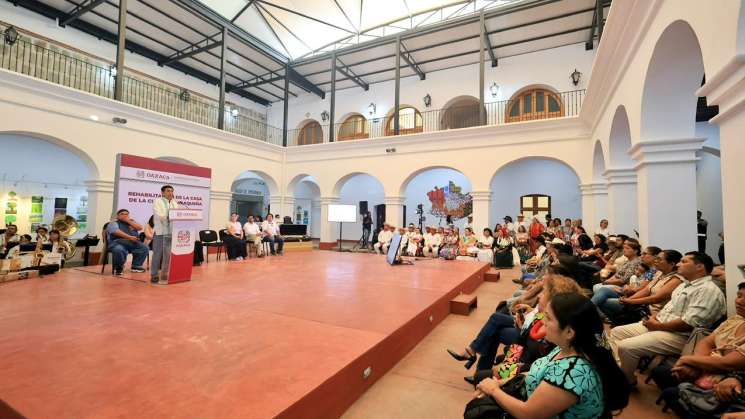 Casa de la Cultura con espacios dignos: Salomón Jara