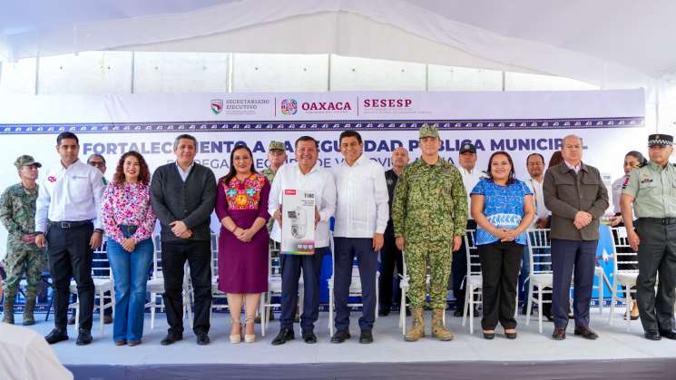 Gobierno fortalece la videovigilancia en 23 municipios de Oaxaca