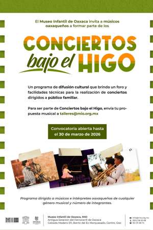 MIO convoca a intérpretes de música para Concierto bajo el Higo