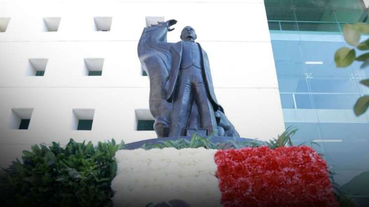Congreso conmemora aniversario del natalicio de Benito Juárez
