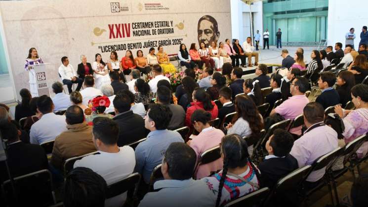  Congreso realiza el Certamen de Oratoria Benito Juárez