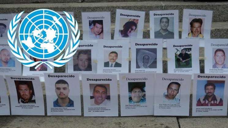 Oportunidad histórica, informe de la ONU sobre desaparción: MNDM