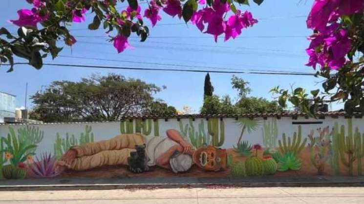 Coyotepunk recrea galería urbana en San Bartolo Coyotepec