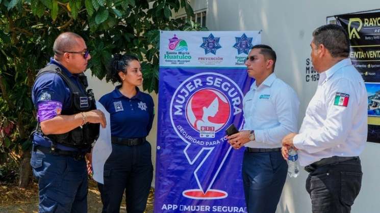SSCP abre 17 puntos del programa Mujer Segura en Huatulco
