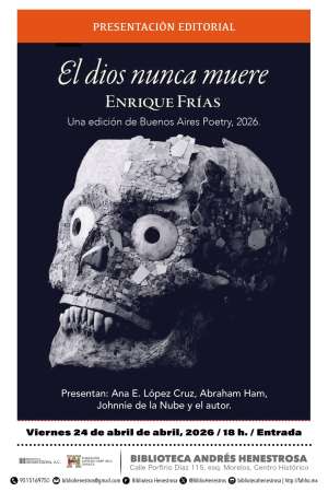 Presentan el libro Dios nunca muere en la Biblioteca Henestrosa