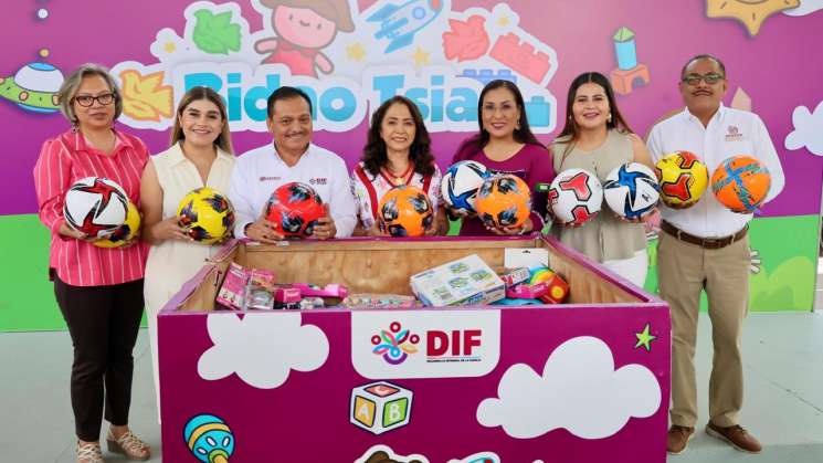 DIF Oaxaca invita a la campaña Bidao Tsia,un juguete, una ilusión