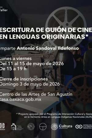 CaSa abre Taller de Guión de Cine en Lenguas originarias