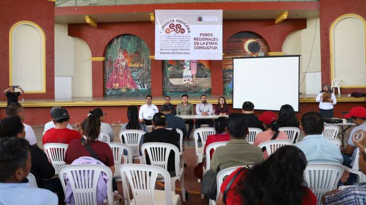 Miahuatlán sede del Foro de Consulta Indigena: IEEPCO